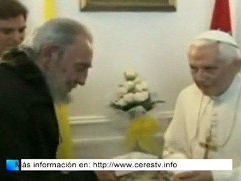Fidel Castro se reúne con Benedicto XVI en La Habana
