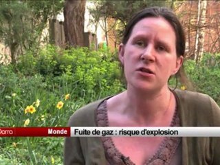 Fuite de gaz, risque d’explosion