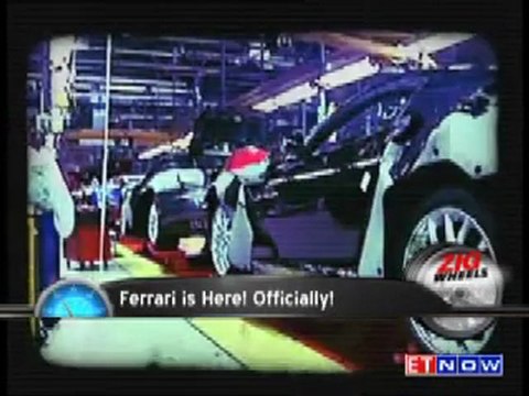 Zigwheels Launch of Ferrari in India
