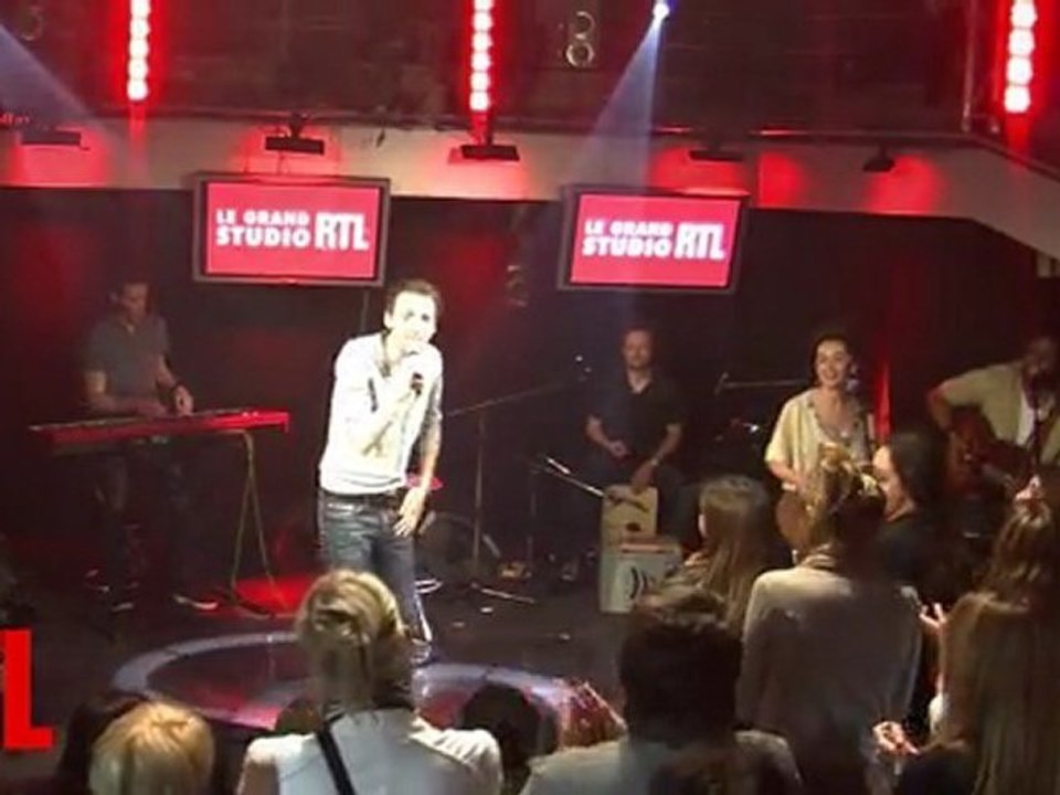 Christophe Willem - Double je en live dans le Grand Studio RTL
