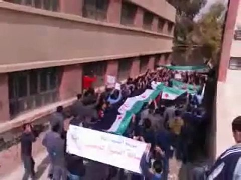 فري برس ريف دمشق داريا رائعة من روائع طلاب داريا الأحرار 29 3 2012 ج3