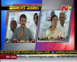 Mataku Mata - DK Aruna fires on Jupalli,Nagam