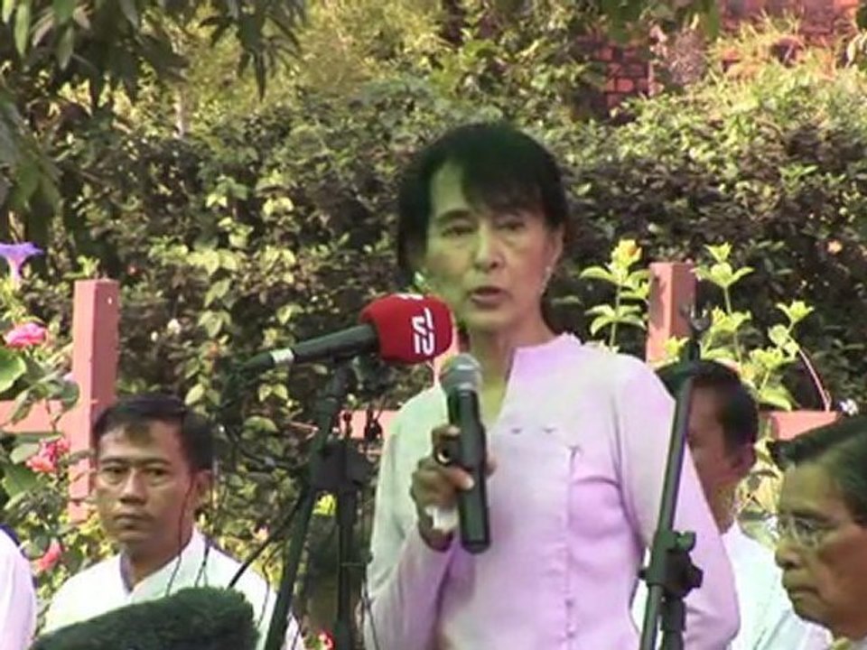 Suu Kyi says Myanmar polls not completely fair