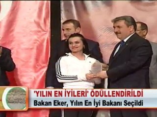 YILIN EN İYİLERİ ÖDÜLLENDİRİLDİ 30.03.2012