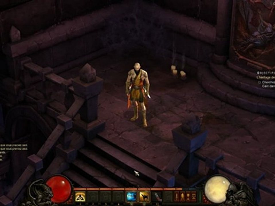 Diablo 3 : emotes du Moine Mâle