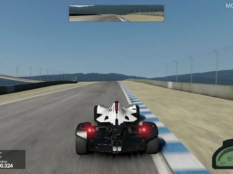 Project CARS Build 184 - BAC Mono at Monterey (Laguna Seca)