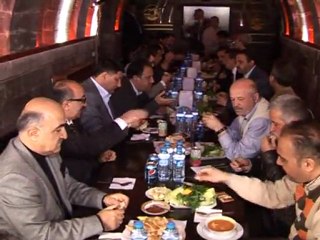 BAŞKAN YILDIRIM GAZETECİLERLE