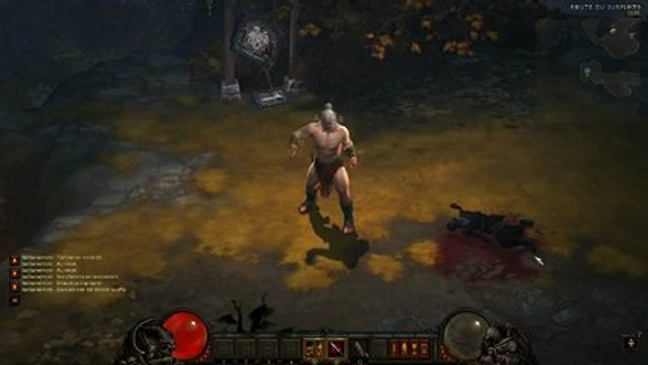 Diablo 3 : emotes du Barbare Mâle