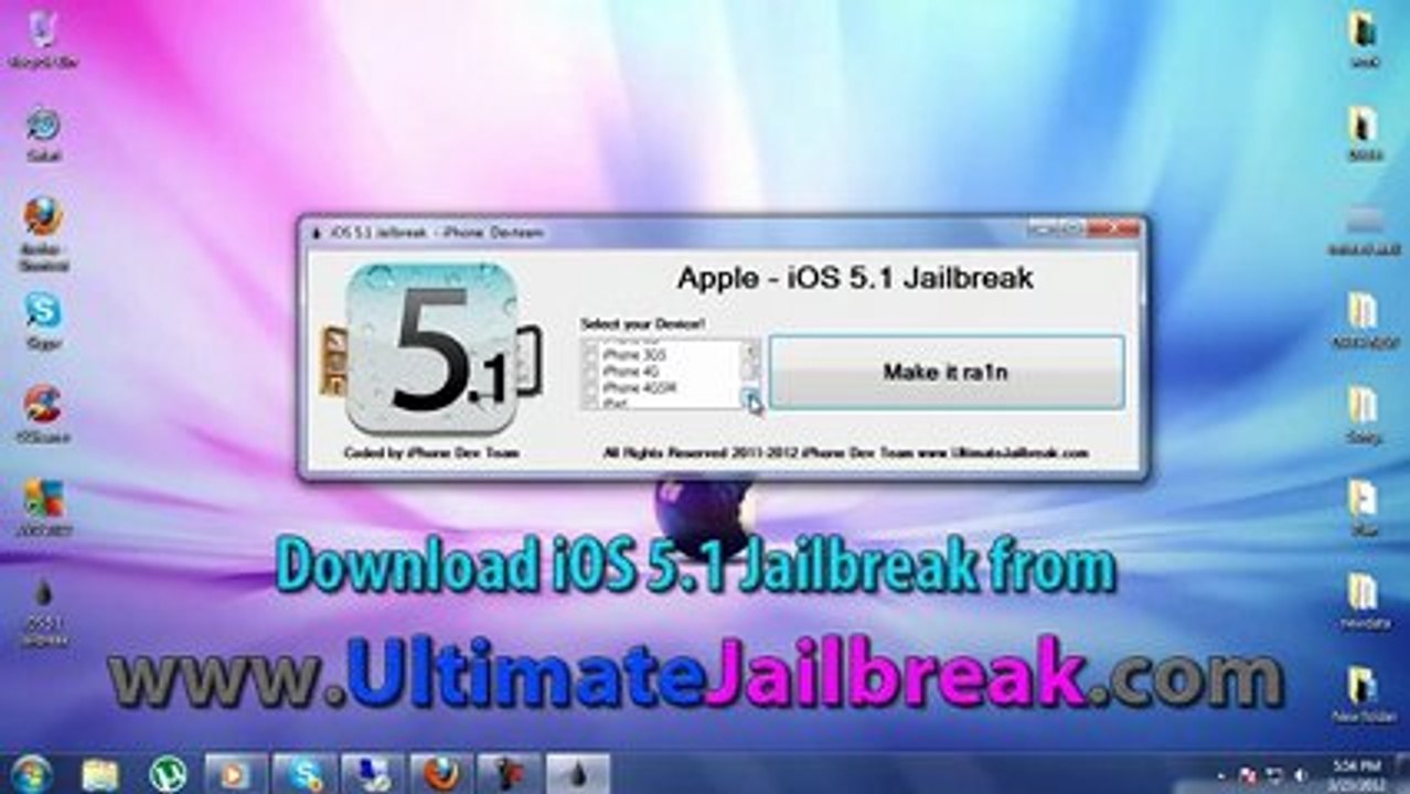 Jailbreak (Windows-Mac) iOS 5.1 iPod Touch | iPhone 4 3GS | iPad 2 Untethered
