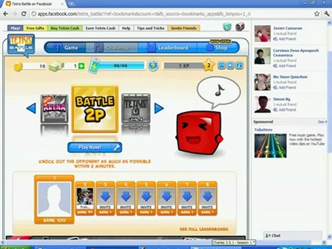 Tetris Battle - Instant Rank Hack