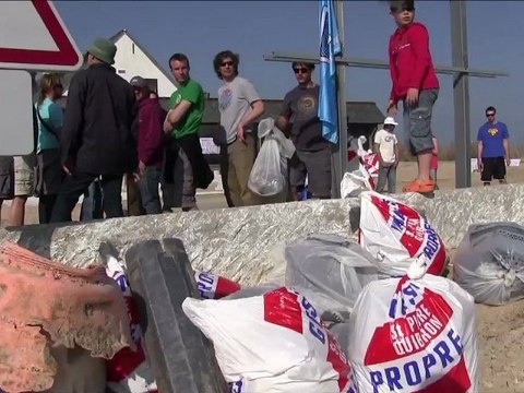 Initiatives Océanes - Isthme de Penthièvre, Saint Pierre Quiberon, 24 mars 2012