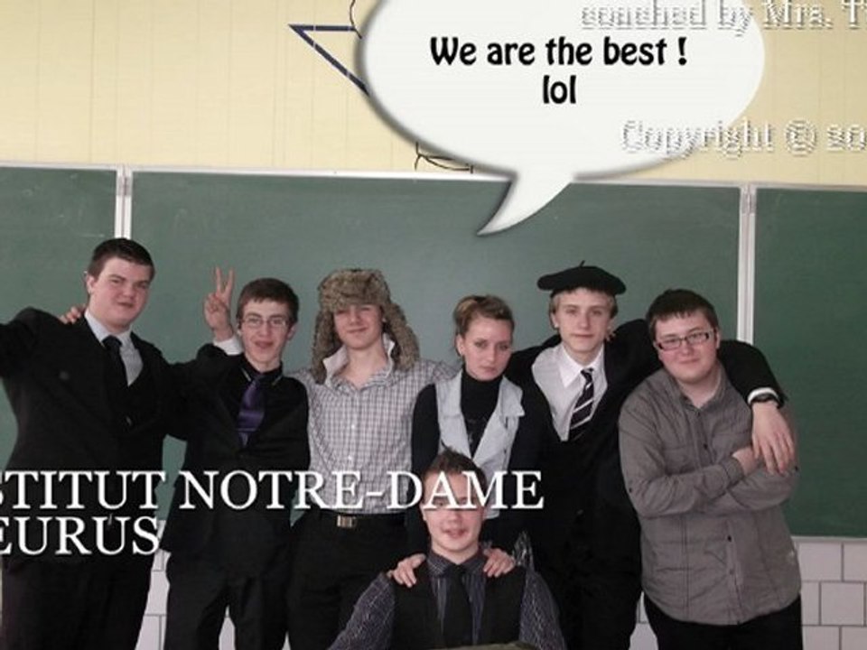 English-course IND Fleurus 2012