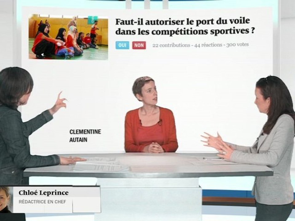 Clémentine Autain - Sport & port du voile