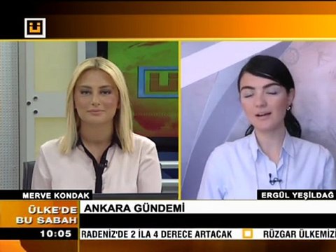 30 Mart 2012 Ergül Yeşildağ Ülke tv de Ankara'nın gündemini aktarıyor.