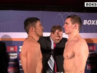 Masternak - Romero: Ważenie przed galą w Kilonii (30.03.2012)