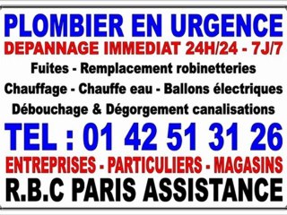 DÉGORGEMENT DÉBOUCHAGE CANALISATION PARIS 15 75015 - 0142513126
