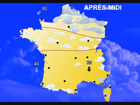 Météo 31 mars 2012: Changement de temps: plus nuageux, plus frais, orages !