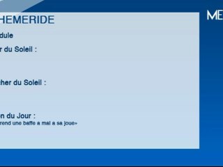 Météo - Pilote (Interférences)