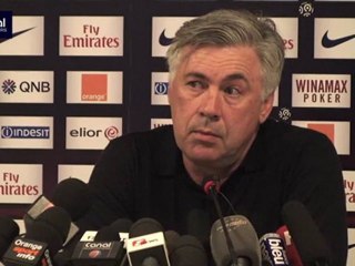 Nancy-PSG : Ancelotti en conférence de presse