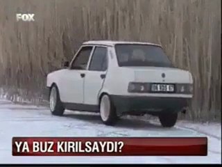 Gölde Araba Kullanan Çılgın Ankaralı