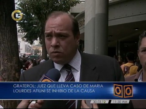 Juez Robinson Vásquez se inhibe del caso de la Doctora Afiuni