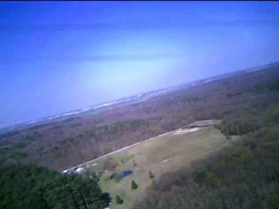 mon Fun Cub en vol d'essais