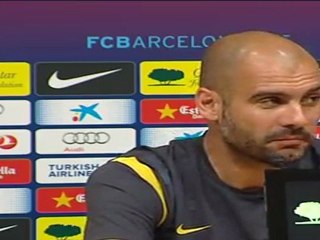 Guardiola pondera el gran nivel del Athletic Club