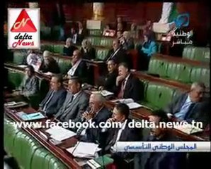 "إبراهيم القصاص في التأسيسي " اللهم أقصي كل تاجر بالدين ، وكل كذاب آثم