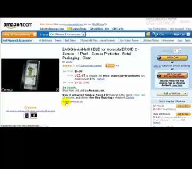 ZAGG invisibleSHIELD Motorola Droid 2 Screen Protector