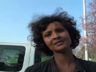 Safia Otokoré en visite au Stade Auxerrois