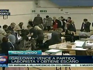 Partido Laborista pierde escaño en Reino Unido