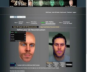 Real-Time Creation of Auto 3D Head at CG General Store