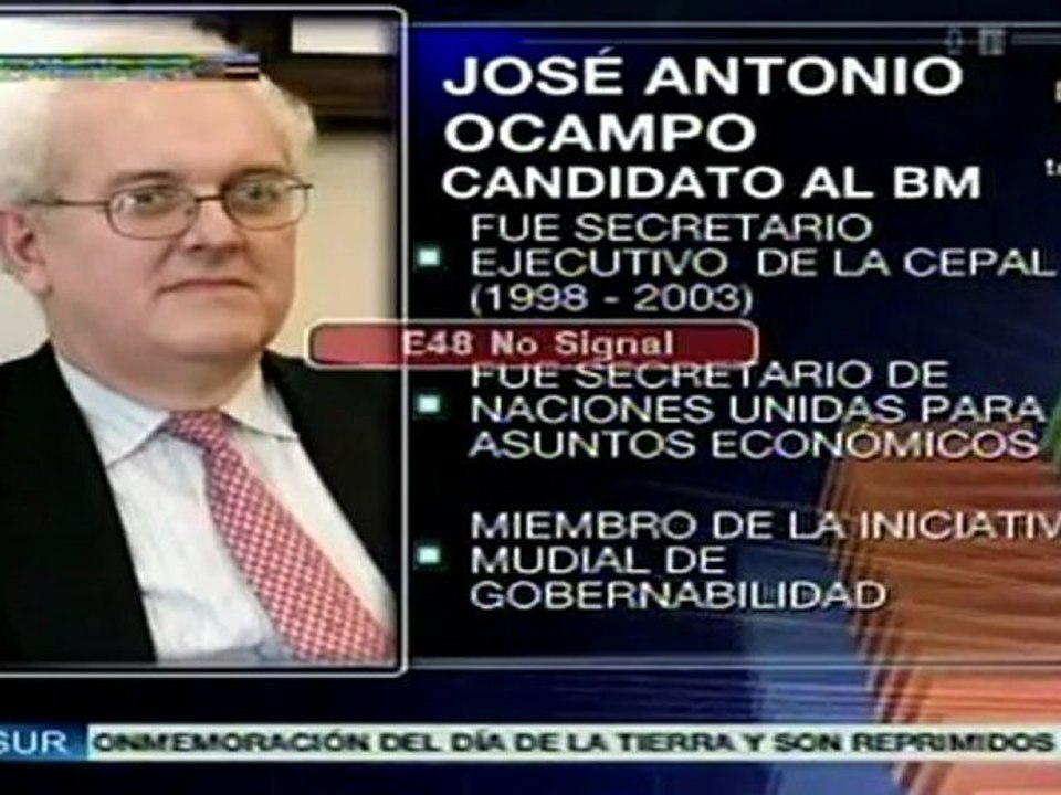 Perfil de los candidatos a la presidencia del Banco Mundial