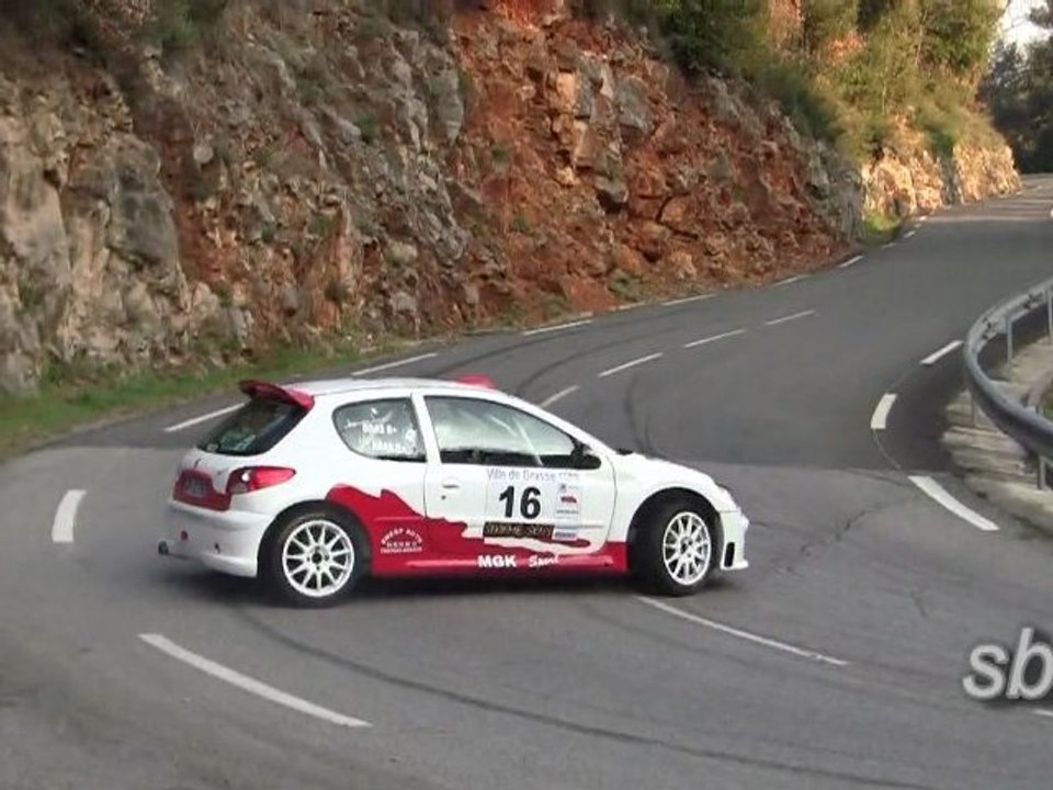 Rallye Grasse Fleurs et Parfums  2012 Es 01 Les 3 Ponts partie 01