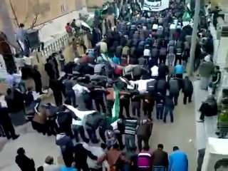 فري برس ادلب سرمدا مظاهرةجمعة خذلنا المسلمون والعرب30 3 2012 ج2