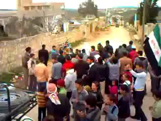 فري برس ادلب  بوزغار جمعة خذلنا العرب والمسلمون 30 3 2012