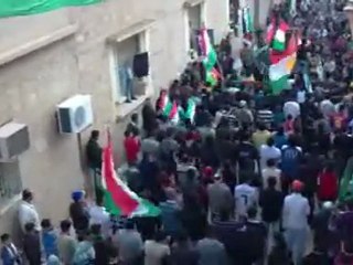 فري برس الحسكه عامودا الجمعة رفع العلم الكوردي عاليا 30 3 2012 ج3