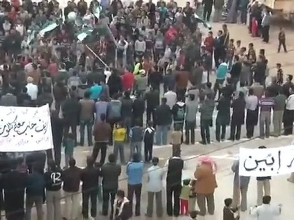 فري برس ريف حلب الغربي إبين  مظاهرة جمعة خذلنا العري والمسلمون  30 3 2012   ج4
