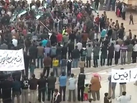 فري برس ريف حلب الغربي إبين مظاهرة جمعة خذلنا العري والمسلمون 30 3 2012 ج4