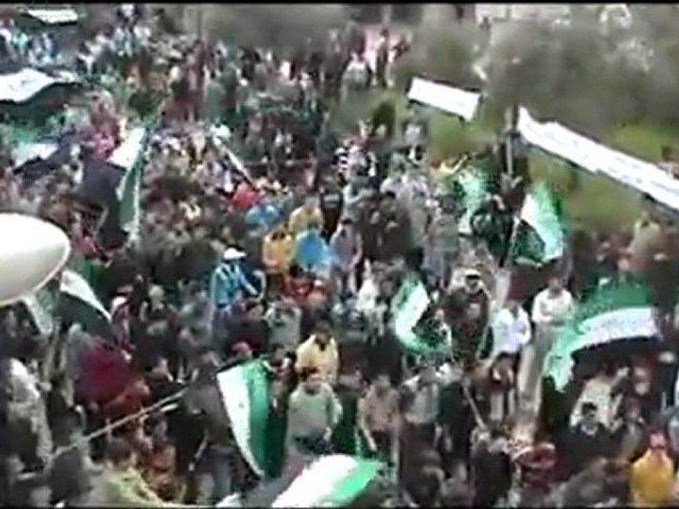 فري برس حماة المحتلة طريق حلب جمعة خذلنا العرب و المسلمون 30 03 2012