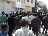 فري برس حلب مظاهرة اعزاز رغم القتل والتدمير 30 3 2012 ج3
