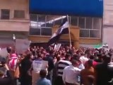 فري برس حلب الباب مظاهرة جامع عثمان بن عفان 2012 3 30جـ2