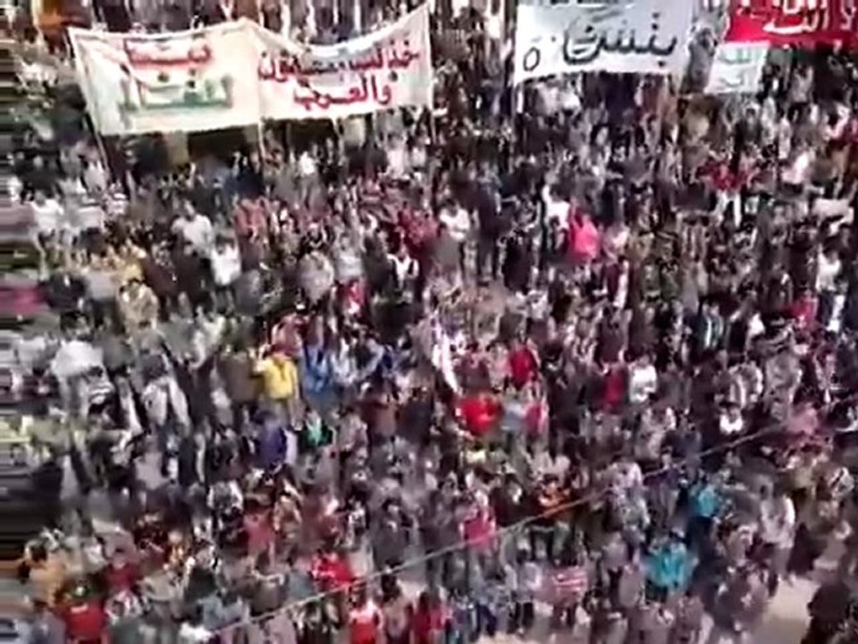 فري برس ادلب بنش  جمعة خذلنا العرب والمسلمون 30 3 2012 ج 2