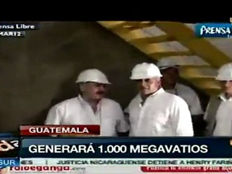 Inaugurada nueva hidroeléctrica en Guatemala