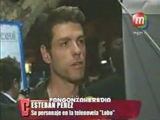 Esteban Perez habla de su personaje en "Lobo"