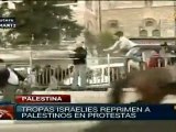 Israel arreció represión contra palestinos en Marcha Global