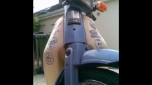 honda cub 90 bike video