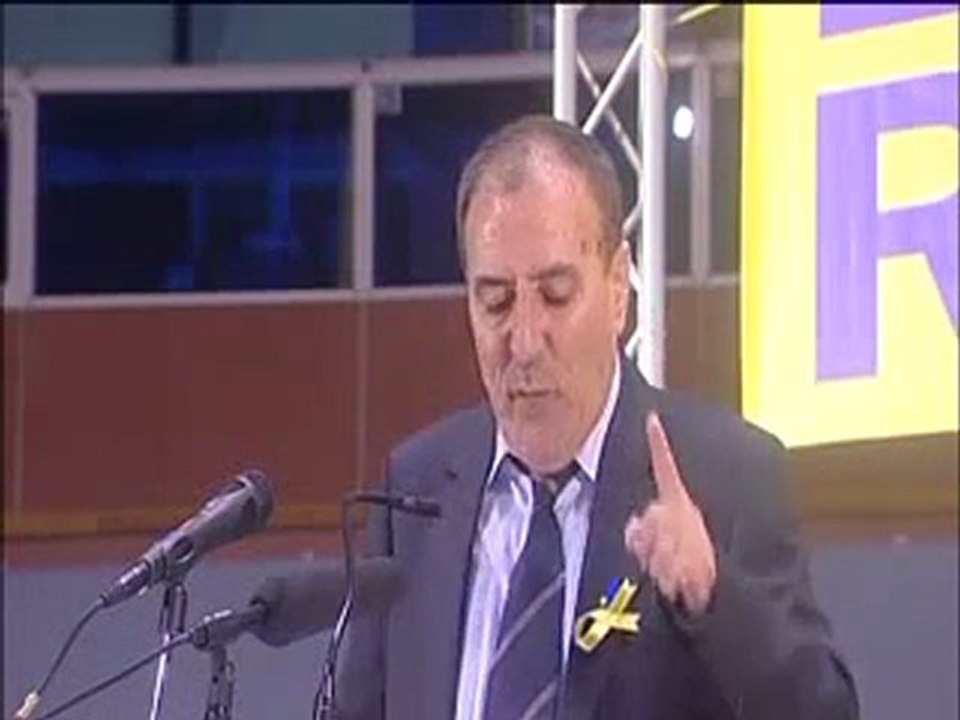 INTERVENTION DE NORDINE AIT HAMOUDA AU 4éme CONGRES DU RCD 09 03 2012