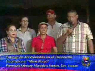 (VÍDEO) Gobierno Nacional otorga viviendas con vista al mar a nuevas familias en Vargas 29.03.2012