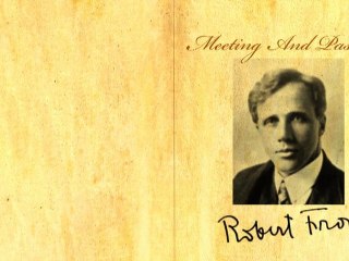 "Meeting And Passing" by Robert Frost (Poetry Reading)